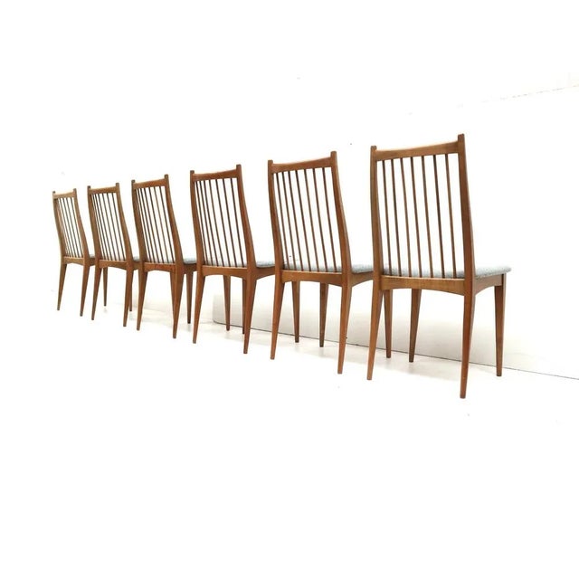 Dining Chairs, 1960s, Set of 6 For Sale - Image 6 of 7