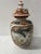 Covered Polychrome Porcelain Vase, 1900s For Sale - Image 12 of 12