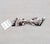 Mid-Century Modern Vintage C1976 Signed Napier Rhodium Plated Wavy Bow Brooch For Sale - Image 3 of 8