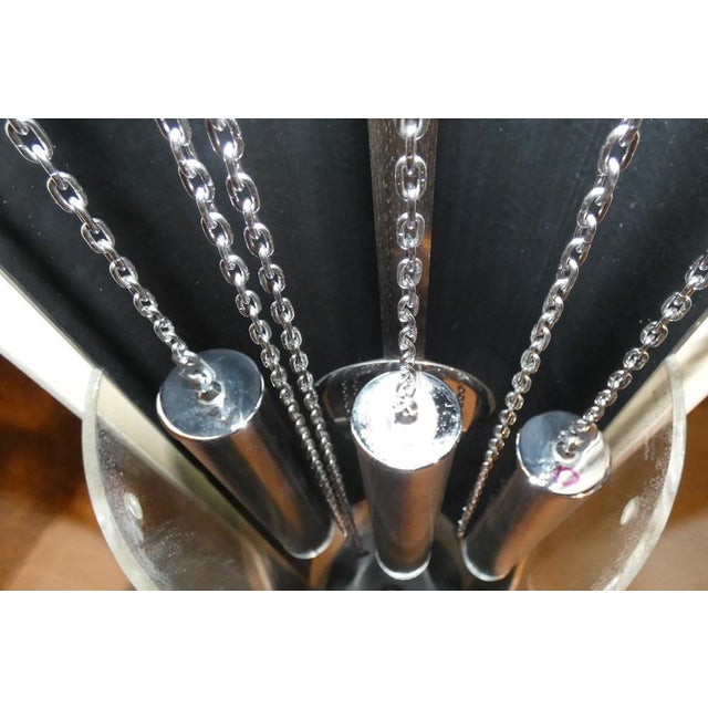 Beige Italian Pendulum Clock, 1970 For Sale - Image 8 of 18