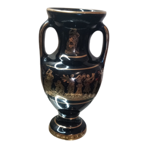 1960s Amphorous Grecian Bud Vase Made in Greece