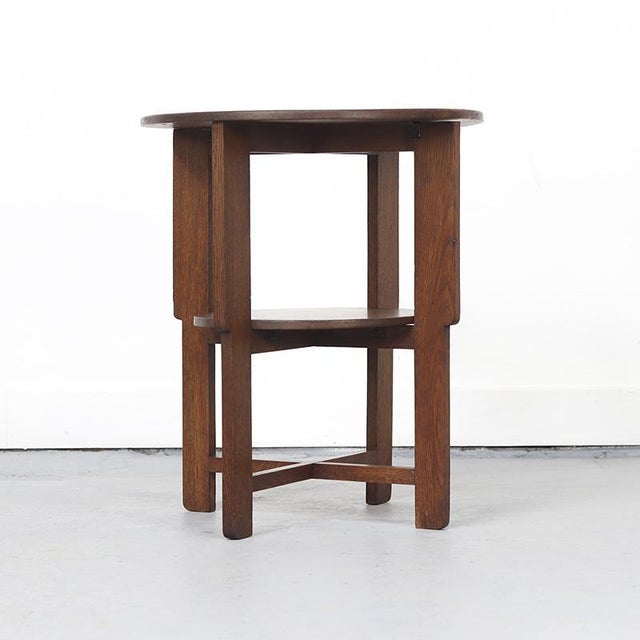 Dutch Art Deco Side Table For Sale - Image 4 of 7