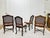 Mid 20th Century Set of 4 French Louis XV Style Cane Chairs For Sale - Image 10 of 11