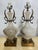 1960s Hollywood Regency Alabaster Bronzed Lamps - A Pair For Sale In Atlanta - Image 6 of 6