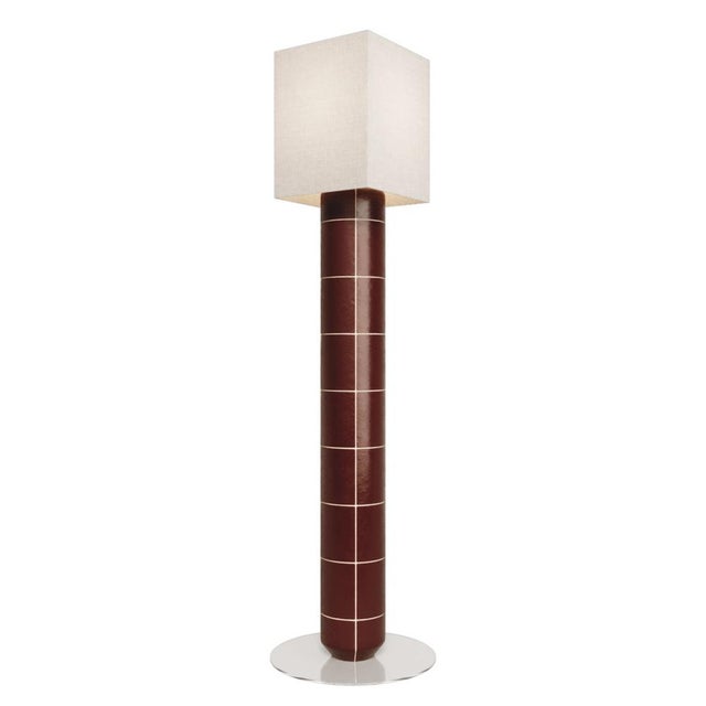 Not Yet Made - Made To Order Handcrafted Ceramic and Glass Floor Lamp in Red Glaze from Artem Zakharchenko-Halytskyi For Sale - Image 5 of 5