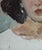 1980s 1980s Portrait Painting, Young Girl, Ukrainian Soviet Art 32-27 For Sale - Image 5 of 6