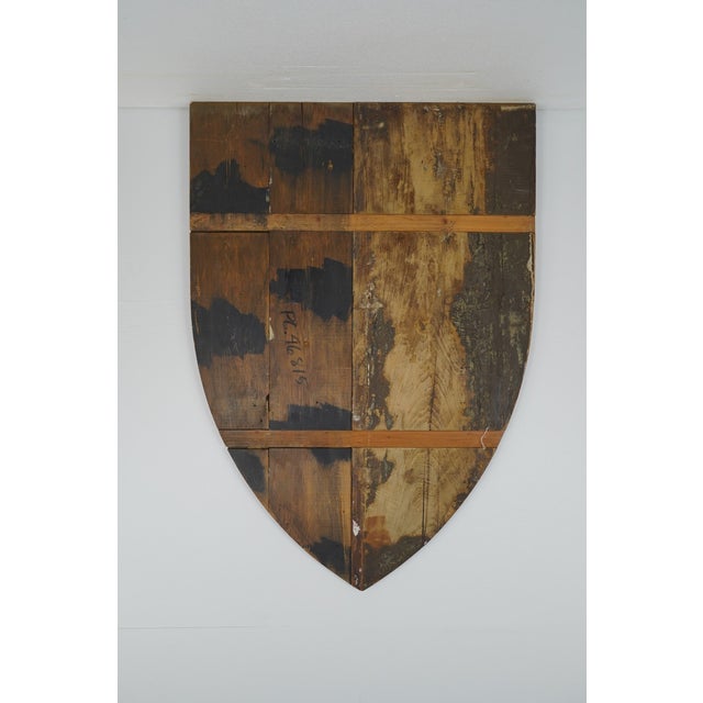 1937 Junior Carlton Cricket Club Wooden Shield For Sale - Image 9 of 10