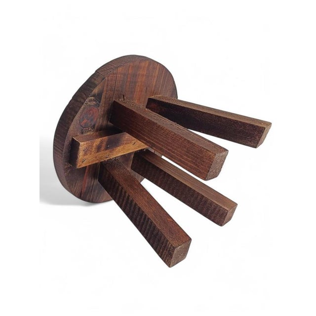 French Wooden Stool For Sale - Image 14 of 16