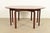 A gorgeous Georgian or Chippendale style solid mahogany gate leg drop leaf dining table, breakfast table, or game table....