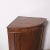 19th Century Louis Philippe Walnut Corner Cabinet, Italy, 1890s For Sale - Image 6 of 9