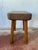 Rustic Farmhouse Chopping Block Table, 1956 For Sale - Image 6 of 12