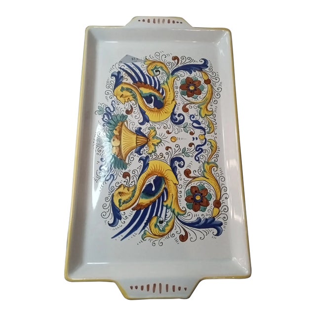 Deruta Ceramiche Platter, Made in Italy For Sale