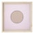Pastel Lavender-Pink Abstract Minimal Circle Art Print by Emily Keating Snyder | 30 X 30 Print in Wood Frame For Sale