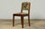 Brown Set of 12 French Art Deco Walnut Dining Chairs With Botanical Upholstery, 1930s For Sale - Image 8 of 18