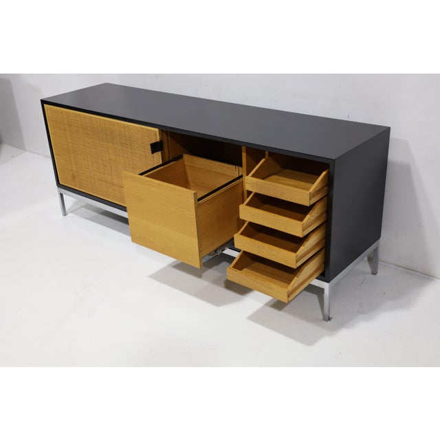 Black Florence Knoll Sideboard/Credenza, 1965 For Sale - Image 8 of 11