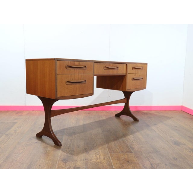 Enhance your living space with this stunning vanity desk by British furniture maker G Plan. With its fabulous legs and...