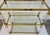 Modern Acrylic and Brass Etagere For Sale - Image 4 of 5