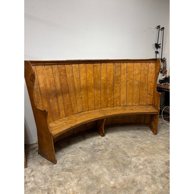 Wood 19th Century English Settle For Sale - Image 7 of 7