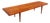 1950s Attributed to Mel Smilow Slatted Solid Walnut Mid-Century Modern Bench Table For Sale