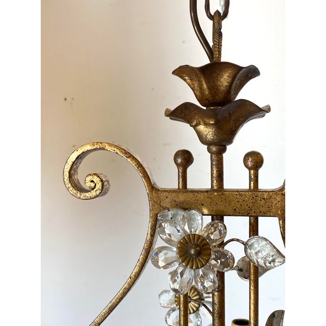 Chandelier from Maison Baguès, 1960s For Sale - Image 15 of 16