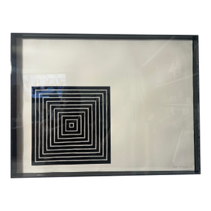 Frank Stella Screen Print, Angriff, 1971