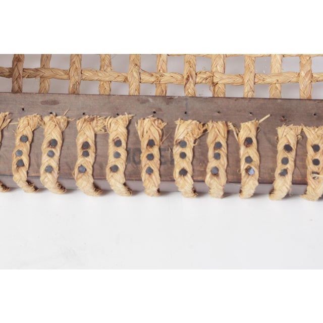 Raffia Woven Dining Chairs by Jan Vaněk for P.M.B., 1930s, Set of 4 For Sale - Image 12 of 18
