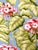 Bunny Williams Home Discontinued Bloomcraft Floral Screen Print Fabric — 4 Yards in Sky Blue & Pink Geranium Pattern For Sale - Image 4 of 9