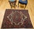 19th Century Persian Farahan Sarouk Rug, Hand-Knotted Wool, Floral Medallion Pattern, Ivory & Red, 4x5 For Sale - Image 4 of 15