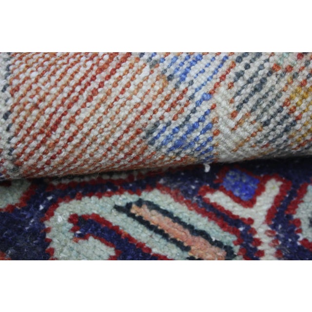 1980s Turkish Red Medallion Doormat Rug For Sale - Image 4 of 11