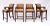 Nancy Corzine Regency Bar Stools, English Walnut, Counter Height For Sale - Image 12 of 12