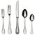Contemporary Mepra Boheme 20-Piece Flatware Set For Sale - Image 3 of 3