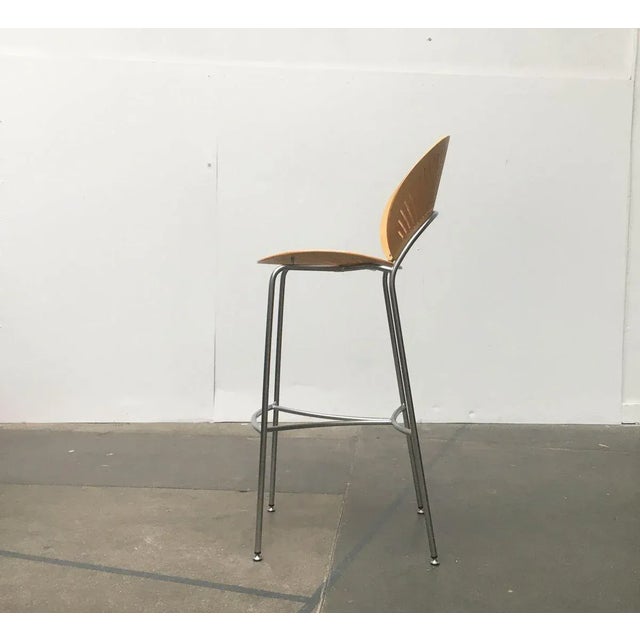 Danish Trinidad Bar Stools and Table by Nanna Ditzel for Fredericia, 1990s, Set of 4 For Sale - Image 14 of 18