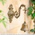 Dimensions: 13" W x 16" D x 6" H Looking for a unique wall hook for your home? Come check out this vintage brass wall hook...