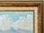 Blue 1971 South Seas Framed Oil Painting For Sale - Image 8 of 12