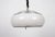 This aluminum and acrylic glass pendant lamp was made by Italian lighting company Stilux Milano in the 1960s. Labeled by...