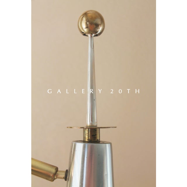Stiffel 1959 Mid-Century Modern Stiffel Futura Tension Pole Lamp For Sale - Image 4 of 15