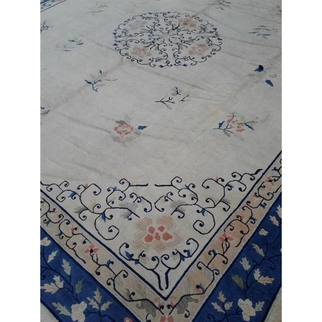 Hand knotted of top quality wool and cotton in the 1910s. This extremely fine rug is an eye-catching example that...