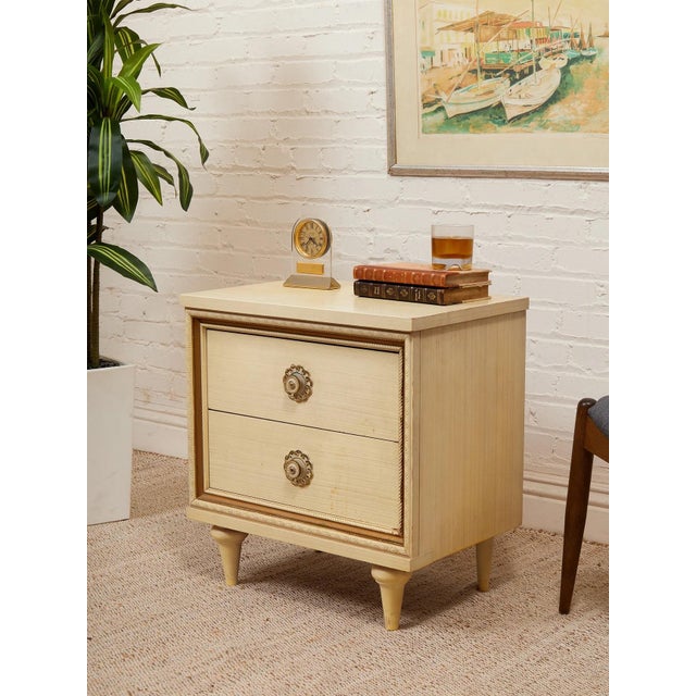 Discover the possibilities with the perfect end table. The perfect vintage find for showcasing photos, vases, lighting, or...