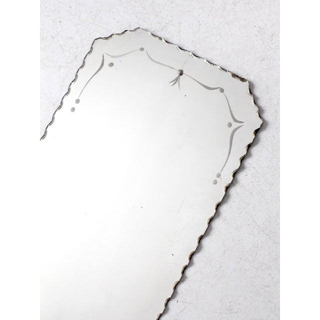Vintage Art Deco Mirror For Sale - Image 6 of 7