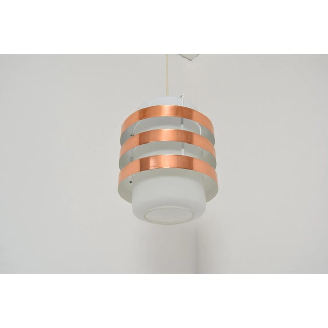 Metal Mid-Century Pendant from Drupol, 1970s For Sale - Image 7 of 9