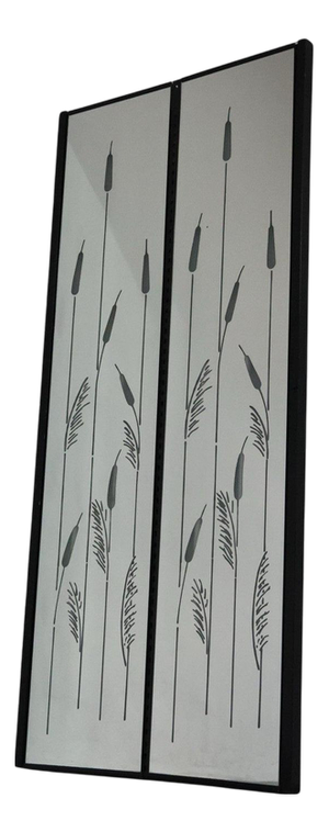 Backlit Wall Mirror, 1980s