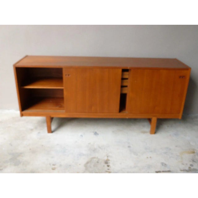 1950s Mid Century Modern Danish Koford Larsen Teak & Rosewood Credenza For Sale - Image 11 of 13