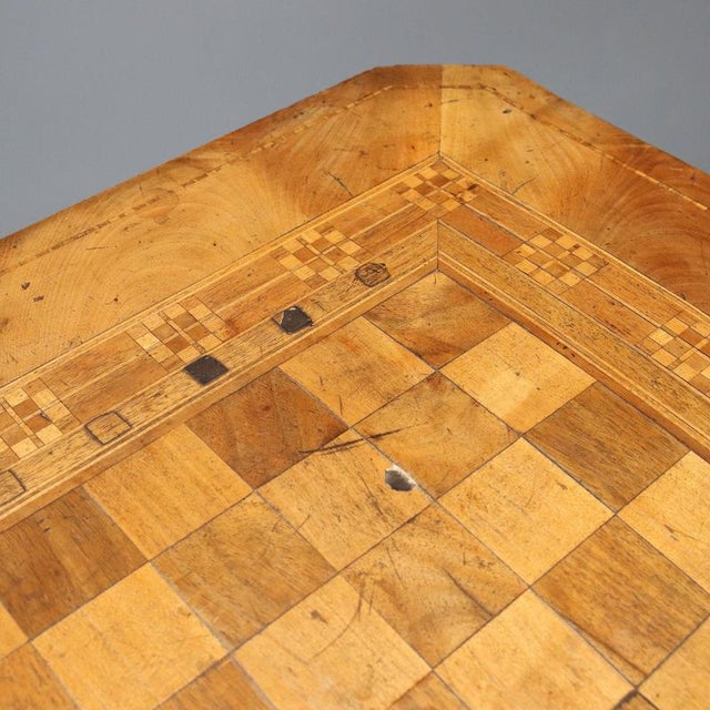 Walnut and Mahogany Coffee Table For Sale - Image 4 of 10