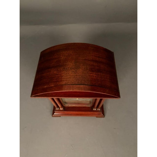Early 20th Century Gustav Becker German Mahogany Bracket Clock With Time, Strike & Chime, Circa 1920 For Sale - Image 5 of 16