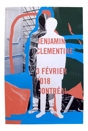 2018 Contemporary Music Poster - Benjamin Clementine