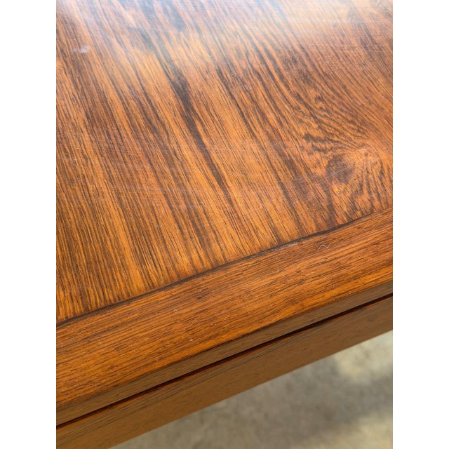 Vintage Danish Rosewood Coffee Table - Mid Century Modern Scandinavian Table 1960s For Sale - Image 4 of 10
