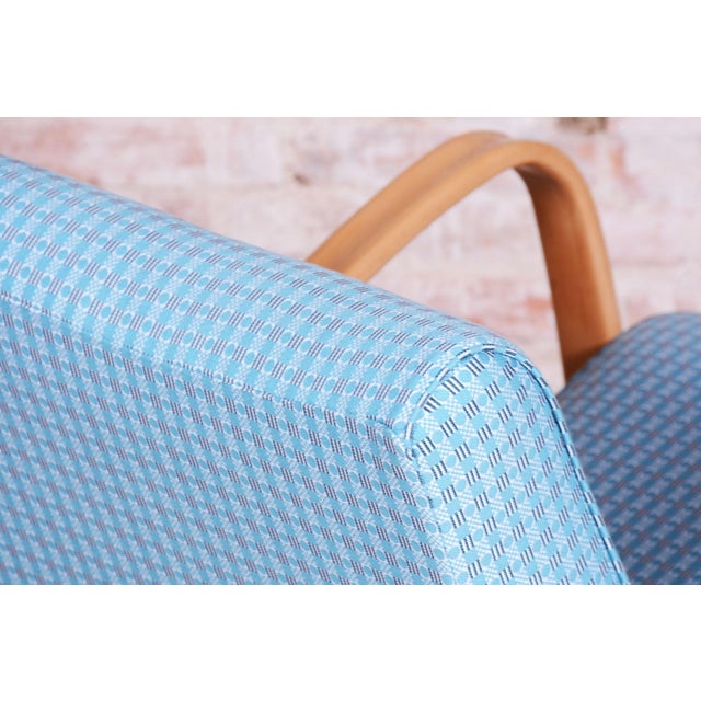 Czech Art Deco H-269 Armchair by J. Halabala for Up Závody, 1930s For Sale - Image 10 of 12