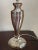 Silver, Root Wood and Cathedral Glass Lamp in the style of Tiffany, Italy, 1989 For Sale - Image 11 of 13