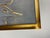 Realism Christina Major Oil on Canvas of Jackie O with Gold Leaf 49 x 51 2021 For Sale - Image 3 of 12