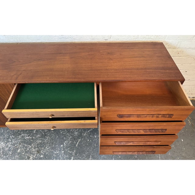 Wood Mid-Century Modern Danish Teak Server For Sale - Image 7 of 13